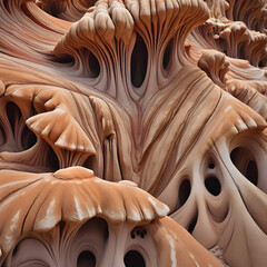 Wall Mural - Find and photograph natural formations that resemble works of art.