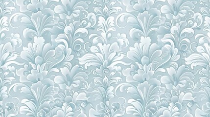 Light blue pattern wallpaper