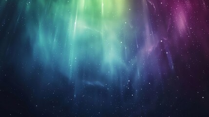 Wall Mural - Digital aurora borealis Aurora borealis effect with a clear space for text, ideal for visually striking and creative business presentations