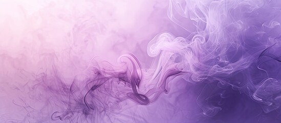 Wall Mural - Purple smoke abstract background. pastel background. Copy space image. Place for adding text and design