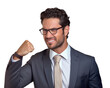 © PNG Lab - Business man in serious emotions and gesture