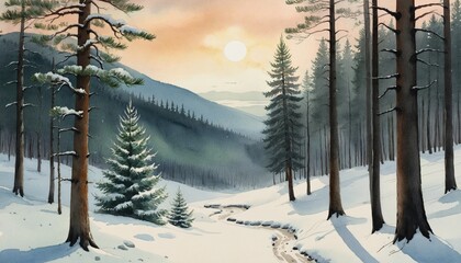 Winter Wonderland: A Scenic Journey through Nature's Beauty
