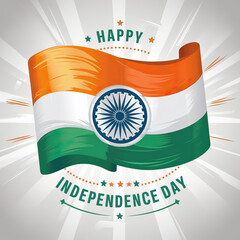 Wall Mural - india independence, India Independence Day, perfect for Independence Day celebrations. India Independence Day Poster, Happy India Independence Day, Social Media Poster,