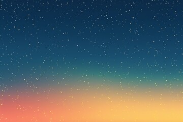 in the early morning light, there are stars in the sky against a blue space background