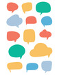 © Kovalova Ivanna - speech bubbles vector icon set