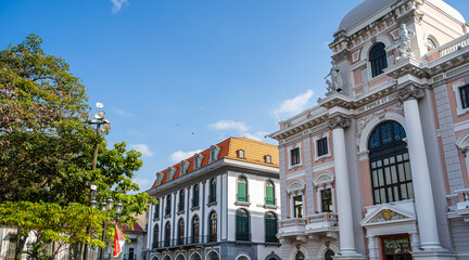 Canvas Print - Panama City Landmarks, HDR Image