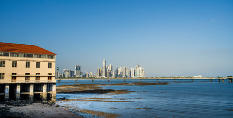 Sticker - Panama City Landmarks, HDR Image