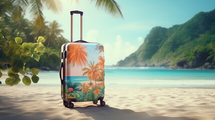 Travel Concept and Traveling luggage.