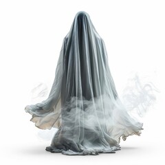 Wall Mural - ghostly woman in a veil and veiled headpiece