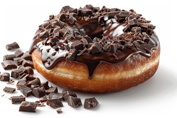 Sticker - Chocolate Drizzled Donut