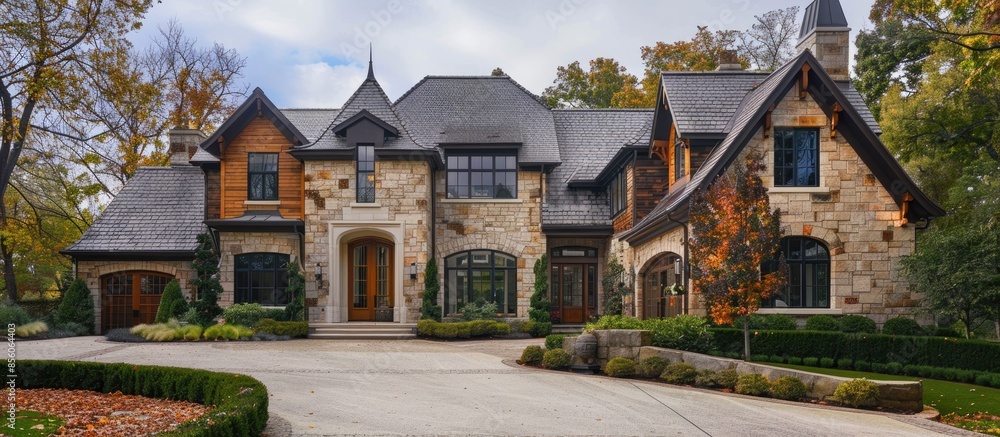 Foto New Home House Exterior Architecture Stock Images, Architectural ...