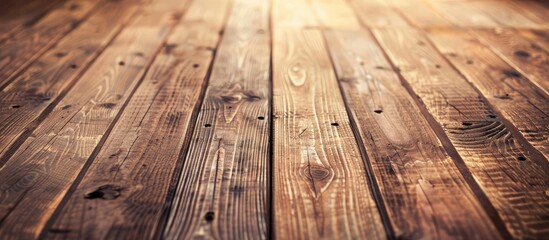 Aufkleber - old wooden planks, table or floor. natural wood texture. with copy space image. Place for adding text or design