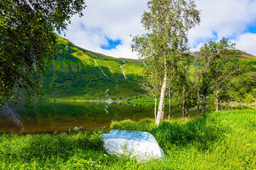 Wall Mural - Central Norway. Waterfalls