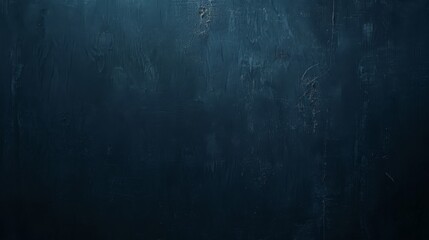 Wall Mural - dark blue grunge concrete wall texture used a background
