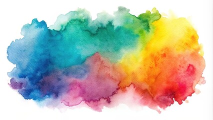 Isolated watercolor stain for backgrounds, watercolor, stain, isolated, art, paint, abstract, background, texture, colorful