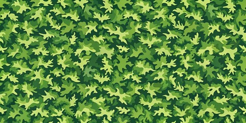 Green Military Leaf Camo Seamless pattern perfect for camouflage-themed designs , military, army, camouflage, green, leaf