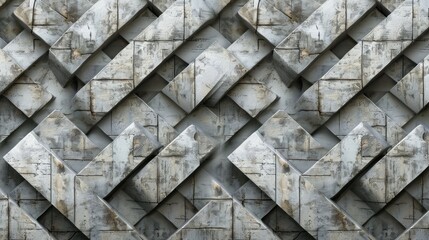 Wall Mural - geometric patterns like a knitting