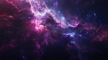 Abstract space background with cosmic rays and interstellar dust, depicting the vastness of the cosmos.