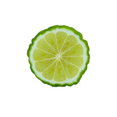 Wall Mural - bergamot isolated on white background with transparent.