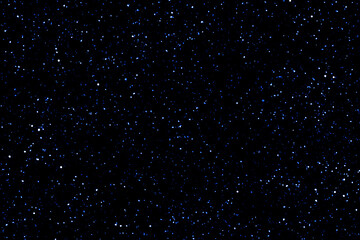 Sticker - Stars in space. Dark blue night sky galaxy background. New Year, Christmas and Celebration backgrounds concept.