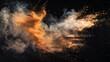 © Babb - A cloud of smoke and dust is blowing in the air