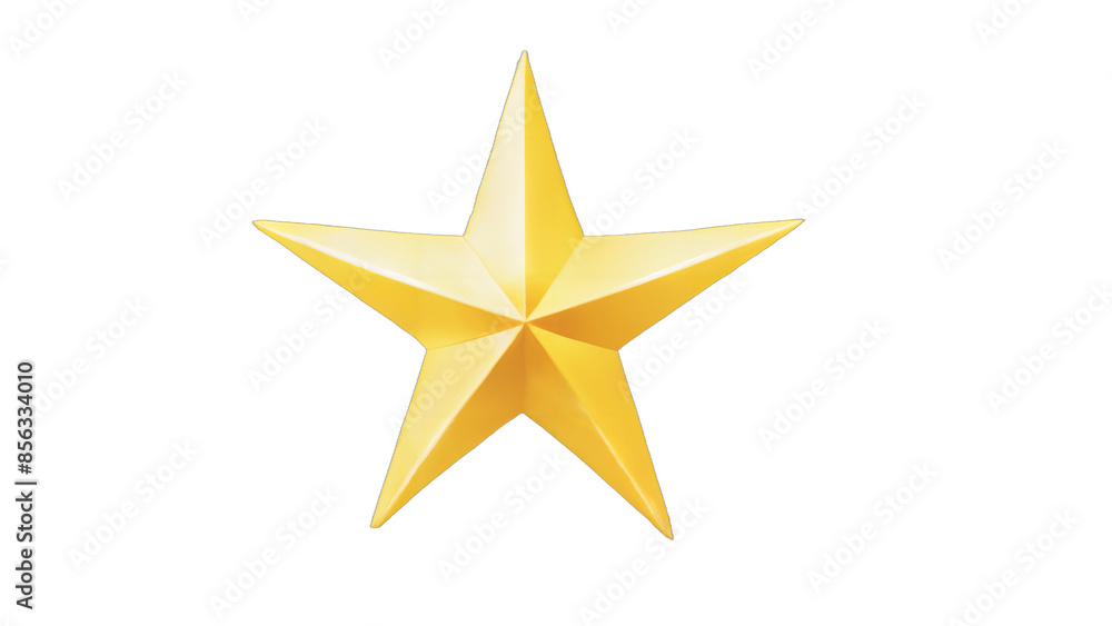 golden star isolated on white background , transparent png image Stock ...