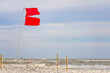 © Carmen K. Sisson - Double red flag warning due to Tropical Storm Alberto in Dauphin Island Alabama