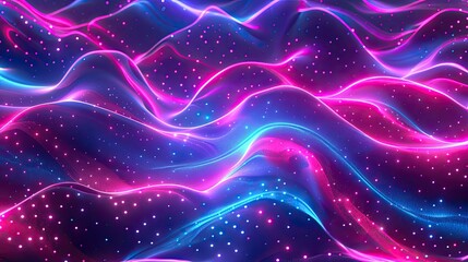 Wall Mural - neon bright background