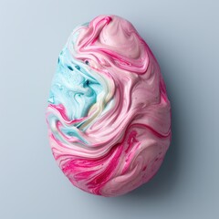 Poster - Colorful swirled easter egg