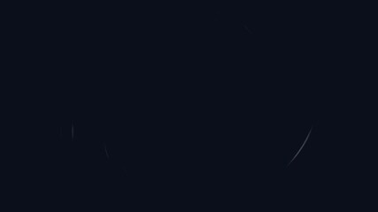 dark background rotating circle hole