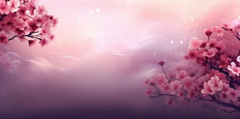background png clipart of pink and white flowers on a tree branch