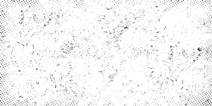 Grunge black texture. Dark grainy texture on white background. Dust overlay textured. Grain noise particles
