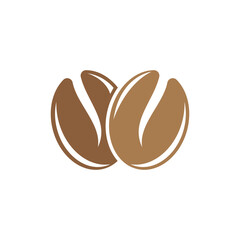 Wall Mural - Coffee Beans logo