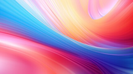 Wall Mural - a psychedelic abstract blurred gradient background in swirling patterns, reminiscent of a lava lamp.