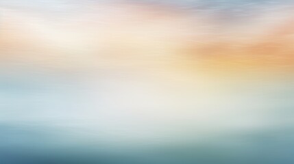 Wall Mural - a serene abstract blurred gradient background in soft, muted colors, reminiscent of a watercolor painting of a tranquil landscape. 