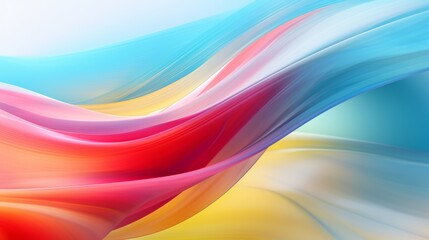 Aufkleber - energetic abstract blurred gradient background in bold primary colors, exuding a sense of excitement and dynamism. 