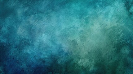 Sticker - Blue and green grunge backdrop with empty area