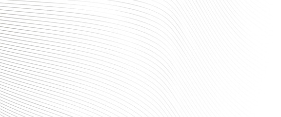 Wall Mural - vector abstract wave element for design, the gray pattern of lines abstract background, curved twist