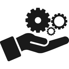 Poster - Gear Machinery Icon