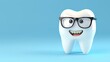 © leymart - Smiling Tooth in Glasses, 3D Render