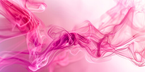 Wall Mural - Abstract background with pink and violet smoke waves