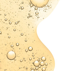 Sticker - PNG background yellow oil liquid bubble transparent