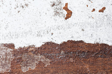 Canvas Print - Rust metal texture png, transparent background