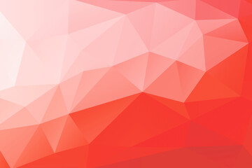 Wall Mural - red geometric patterned background design element