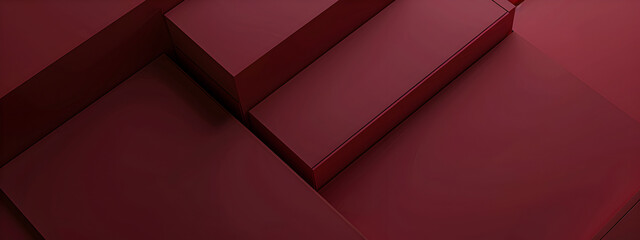 Minimal burgundy abstract background with geometric graphic elements.