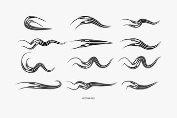 Abstract illustration, design, shape, circle, line, graphic, art, bacteria, virus, icon, germ, plankton, parasite, biology, sperm, and graphic element vector