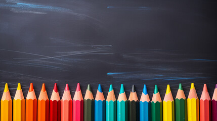 Colorful_crayons_on_the_blackboard_drawing._Back_to_school