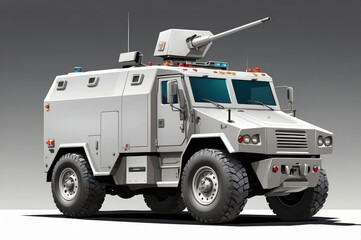 armored truck vehicle vector style