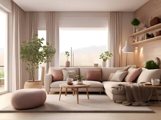 Wall Mural - Cozy Living Room Inspiration Photography Art