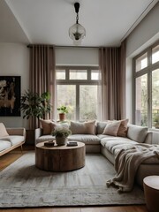 Wall Mural - Cozy Living Room Inspiration Photography Art